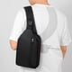 thumbnail image 5 of Dinheiro Bolso de Pecho de Tela de Nylon Mochila a Prueba de Salpicaduras de Gran Capacidad para Hombre Bolso de Pecho para Mujer Gris, 5 of 5