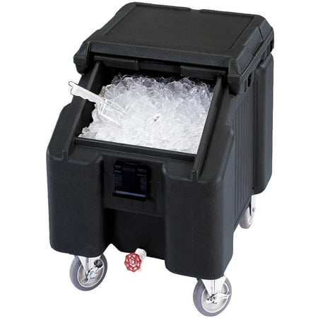 Ice Caddy 100 Pound Capacity 4 Front Swivel 1 Brake Black