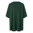 thumbnail image 6 of Short Sets Women 2 Piece Outfits Oversized T-Shirts Pocketed Cotton Shorts Matching Sets Sleepwear For Women, 6 of 8