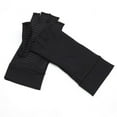 thumbnail image 2 of 1 Pair Half Finger Wrist Protective Elastic Ridding Gloves Copper Fiber Arthritis Compression Gloves Cycling Accessories, 2 of 7