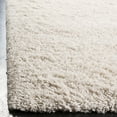 thumbnail image 3 of SAFAVIEH Royal Hartley Solid Plush Shag Runner Rug, Beige, 2' x 8', 3 of 5