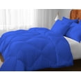thumbnail image 4 of DNG Creations 5 Piece New Box Design Comforter 800 Thread Count ( Solid Royal Blue Colour ) All-Season 550 GSM 100% Egyptian Cotton ( Oversized Queen - Size ), 4 of 8