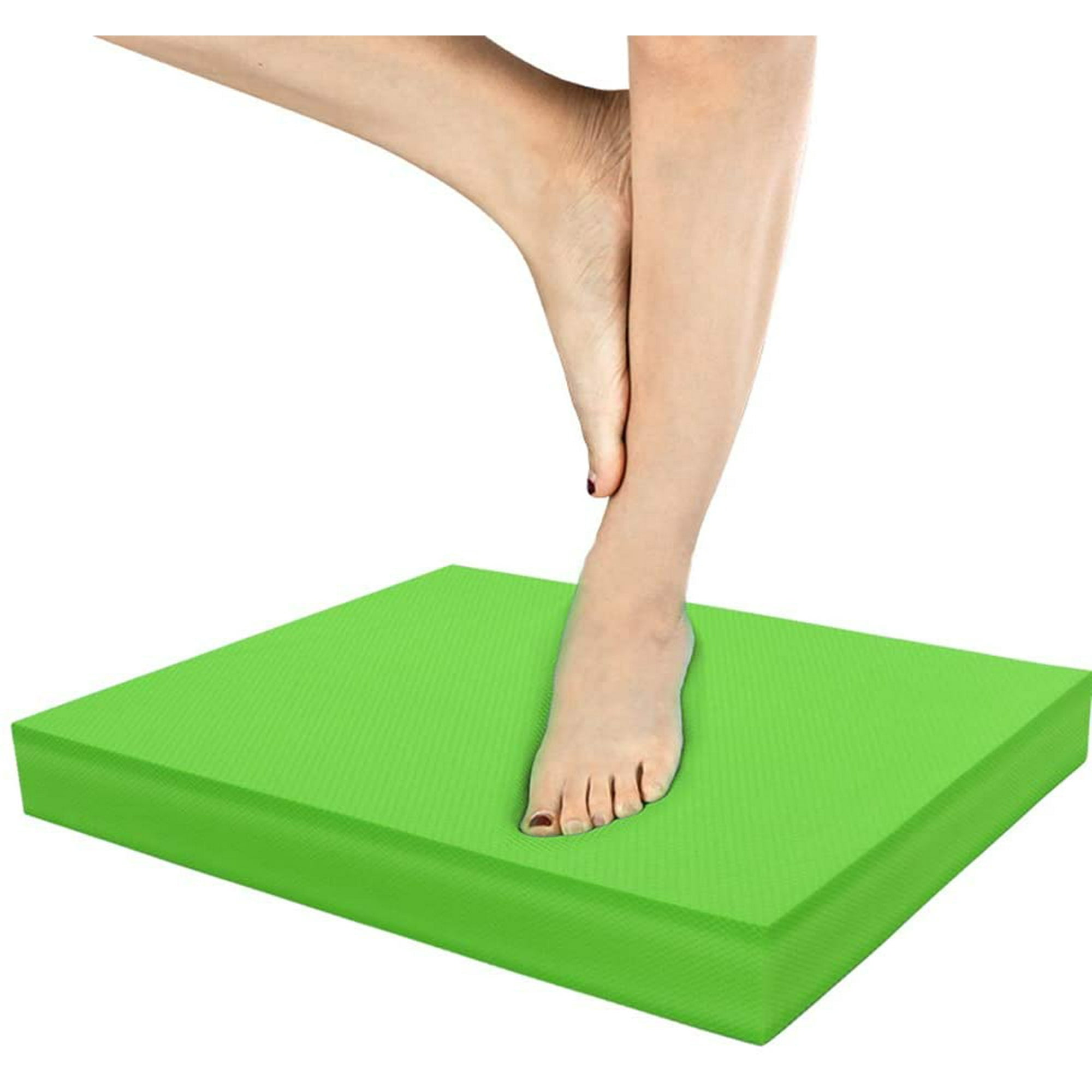 Yangxue002 Soft Balance Pad Foam Balance Board Stability Cushion Exercise Trainer Balance Pad Foam Stability Cushion Exercise Green