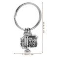 thumbnail image 2 of Lawyer Keychain Justice Lawyer Keychain for Decor 2Pcs Silver Zinc Alloy, 2 of 4