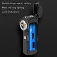 thumbnail image 4 of Btomtd Flashlight,Rechargeable Flashlights,USB Lighter Outdoor Lighter With Flashlight Windproof Electric Lighter Recharge Gadgets, 4 of 8