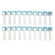 thumbnail image 1 of Conector de tubería de aire acondicionado, 20 piezas Conexión de púas Conexión de aire acondicionado Conexión de codo de grado de púa Lograr más, 1 of 8