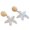 White, variant on Trendy Bohemian Maple Leaf Earrings Vibrant Colors Resin Dangle Earrings Festival Ear Accessories For Casual Outfits