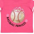 thumbnail image 4 of Inktastic Baseball Princess- Tiara Girls Toddler T-Shirt, 4 of 5