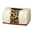 thumbnail image 3 of Soporte de cajas de tejido Decrano decorado Rectangular Dispensador Papel higiénico Varocita Varicón Varicilla Facultad de tejido Cabro para el automó, 3 of 9