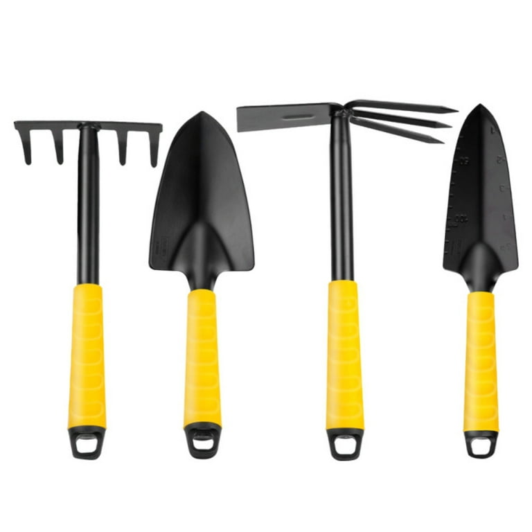 Garden Tools Set, 4 Piece Premium Gardening Hand Kit Includes