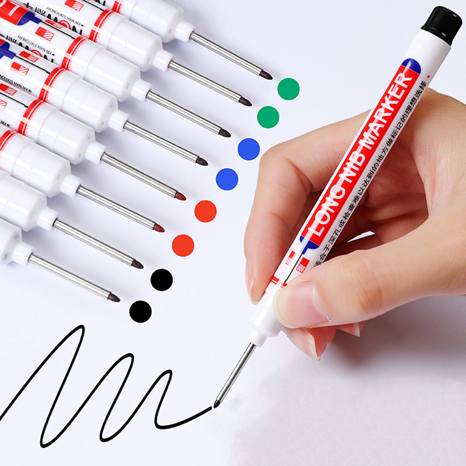 1/4Pcs Calligraphy Pen Waterproof Markers Calligraphy Soft Brush Pens For  Lettering Writing Drawing School Art