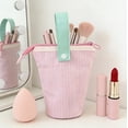 thumbnail image 6 of JOGZMZ Large Capacity Pencil Case With Standing Function, Durable Canvas Stationery Bag, Portable Desk Organizer with Handle for Office and Home Use, 6 of 6