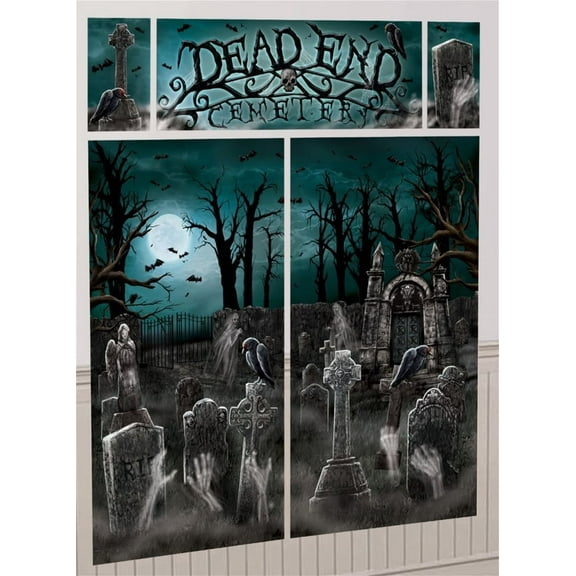 Cemetery Scene Setter Decoration Kit