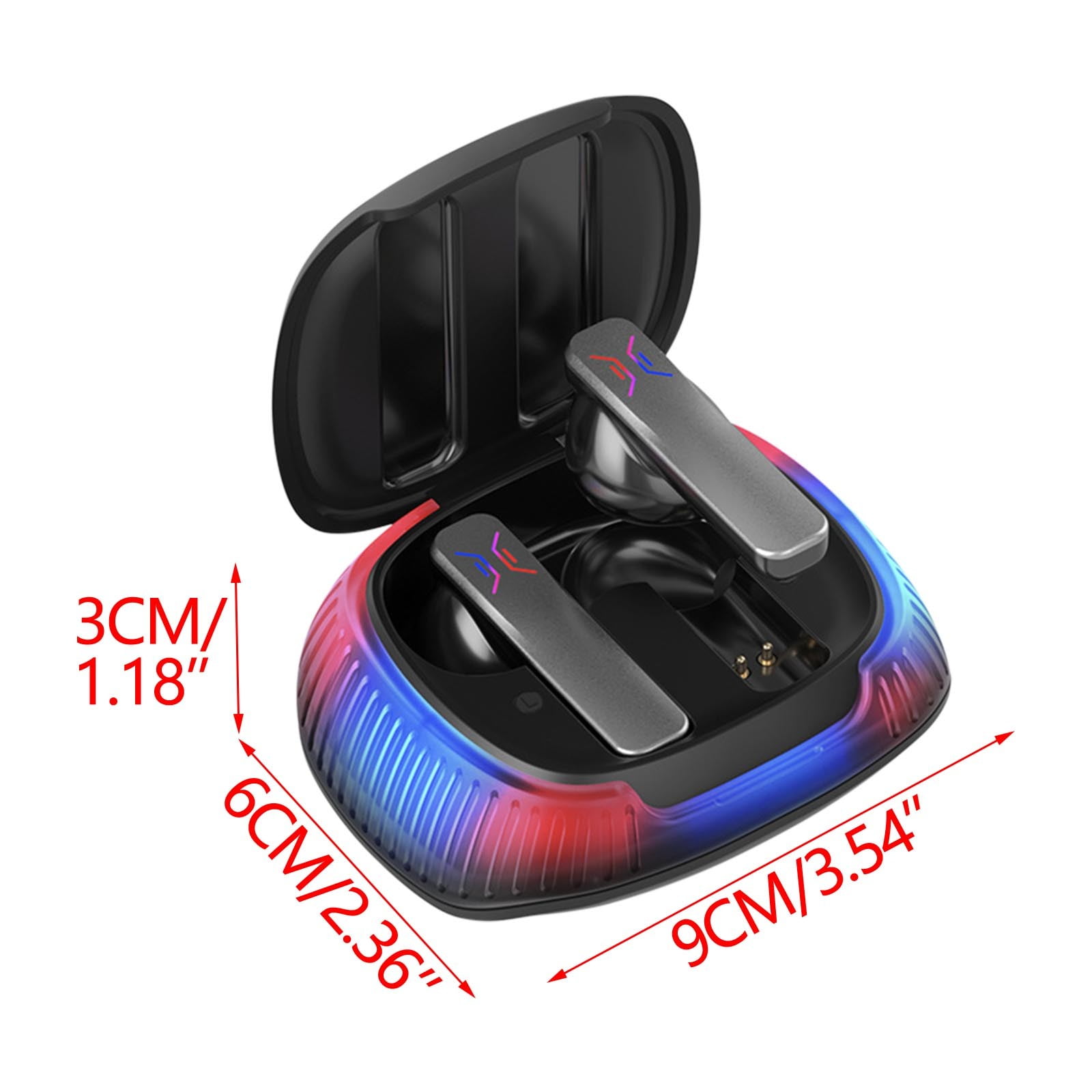 FYTPOV Translation Earbuds, Smart Ear Buds Wireless Bluetooth, Two-way Translator Earbuds, Translation Earbuds Real Time, Ear Buds for Travel Business Office, Gifts for Men