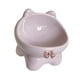 thumbnail image 2 of Tazón de gato inclinado tazón anti skid shurdy mascotas de alimentación de mascotas para perros de cachorro gatito violeta, 2 of 8