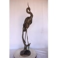 thumbnail image 5 of Nifao Crane on Branch Outdoor Fountain Statue, Bronze Garden Water Feature Sculpture for Patio & Garden – Garden Outdoor Decor Sculpture, 13"L x 7"W x 43"H, 5 of 10