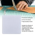 thumbnail image 1 of LHCER Paper Cutting Pad,Cutting Mat,3PCs Translucent Cutting Mat Non-slip Cut Board Crafts Collection Hand-Made Tool for Sticker, 1 of 8
