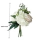 thumbnail image 2 of Ramo de flores de peonía artificial, decoración floral de boda, centro de mesa de oficina en casa, flor falsa, blanco rosa Kearding HA7160-02B, 2 of 6