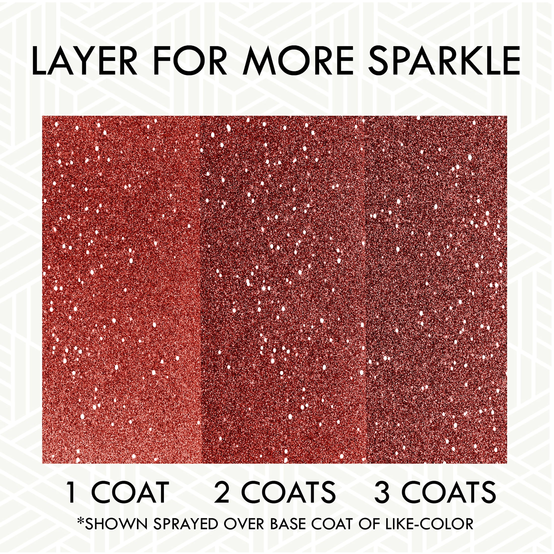 Rust-Oleum 268045 Specialty Glitter Paint Spray, 10.25 Oz, Red