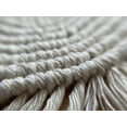 thumbnail image 5 of Handmade Macrame Coasters In Beige Set Of 2 Bohemian Home Decor, 5 of 5