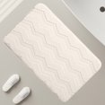 thumbnail image 6 of AZXY Bathroom Rugs Clearance,Bath Mats for Bathroom Floor,Nonslip Bathmat Under $15,Washable Absorbent Plush Bath Mat White, 6 of 7