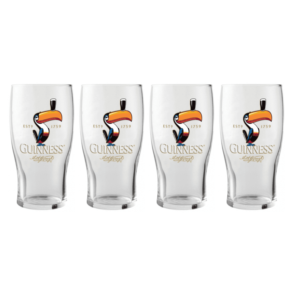 Guinness Toucan 2 Pack Pint Glasses 