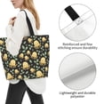 thumbnail image 3 of Honeii Octopuses And Leaves Print Tote Bag for Women, Foldable Tote Bag Large Shoulder Bag Top Handle Handbag for Travel, Work, 3 of 8
