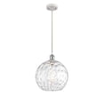 thumbnail image 3 of Innovations Lighting 516-1P-WPC-G1215-12 Athens 12" Wide Pendant - White and Polished, 3 of 5