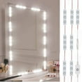 thumbnail image 1 of Vanity Mirror Lights Kit, Hollywood Style Vanity Make Up Light, with Dimmable Color and Brightness Lighting Fixture Strip for Table & Bathroom Mirror, Mirror Not Included, 1 of 7