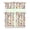 White-126, variant on Woodland Mushroom Kitchen Curtains Set, Rod Pocket Tier and Valance, Whimsical Mushroom Kitchen Curtains for Cottagecore Decor