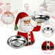 thumbnail image 3 of Soporte navideño para golosinas de muñeco de nieve, bandeja de sujeción de Papá Noel, estante para cuencos de frutas, estante de almacenamiento de comida para fiesta en casa, aperitivos, 3 of 7