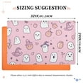 thumbnail image 6 of Yayeee Doormat for Indoor Entrance 32" x 20" Non Slippery Floor Rug, Pink Halloween, 6 of 8