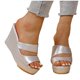 thumbnail image 4 of Zapatillas Abiertas Del Dedo Del Pie de las Mujeres de la Moda Más Tamaño Primavera/Verano Cómodo Tacón de Cuña 10 cm/3.93 en Cojines Del Dedo Del Pie para Zapatos, 4 of 9