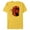 Yellow, variant on Marvel Daredevil Super Hero Comic Art Red & Black Face Raw - Short Sleeve Blended T-Shirt for Adults - Customized-Yellow
