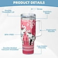 thumbnail image 5 of Pofeuu Thai elephant Print 40oz Ice Bully With Handle And Straw Stainless Steel Vacuum Insulated Cup And 2 In 1 Straw Lid, 5 of 8