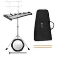 thumbnail image 1 of Sonart 32 Note Glockenspiel xylophone Percussion Bell Kit w/ Adjustable Stand, 1 of 10