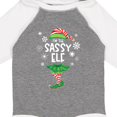 thumbnail image 3 of Inktastic Funny Christmas I'm the Sassy Elf with Shoes and Hat Boys or Girls Long Sleeve Baby Bodysuit, 3 of 4