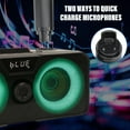 thumbnail image 5 of Bluetooth Karaoke Machine Singing Speaker for Home Party Birthday Gifts, 5 of 8