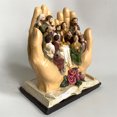 thumbnail image 3 of OOKWE Jesús Personaje Religioso Figura Resina Estatua La Última Cena En La Palma, 3 of 8