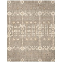 SAFAVIEH Wyndham Deborah Geometric Wool Area Rug, Natural/Multi, 8' x 10'