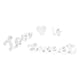 thumbnail image 5 of Love IS Sweet and Heart-letrero de madera para fotos, accesorios románticos para mesa de boda, centro de mesa para decoración de pasteles y postres, Blanco Macarena Signo de boda, 5 of 8
