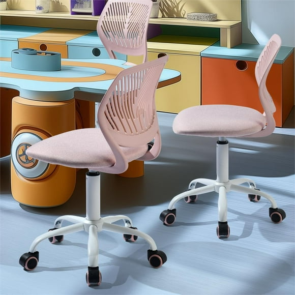 Homy Casa 2 Packs Compact Rolling Desk Chair for Student