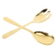 thumbnail image 1 of Juego de 2 piezas de acero inoxidable para servir ensalada, tenedor y cuchara para ensalada, tenedor para mezclar ensalada, cuchara para la cena, utensilio de cocina para alimentos, 1 of 8