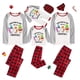 thumbnail image 4 of Pijamas familiares navideños a juego, conjuntos de pijamas a cuadros blancos y negros, My Gnomies, Christams en julio, 4 of 4