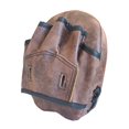 thumbnail image 2 of Guantes de boxeo de enfoque curvo para Kick Boxing, almohadilla redonda de , revestimiento de EVA, almohadilla para patadas de artes marciales, Café, 2 of 8