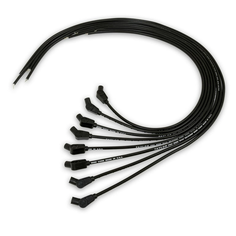Taylor Cable Spark Plug Wire Set 8mm Pro Wire 135-Degree 70052 Taylor Cable Spark Plug Wire Set 8mm Pro Wire 135-Degree 70052