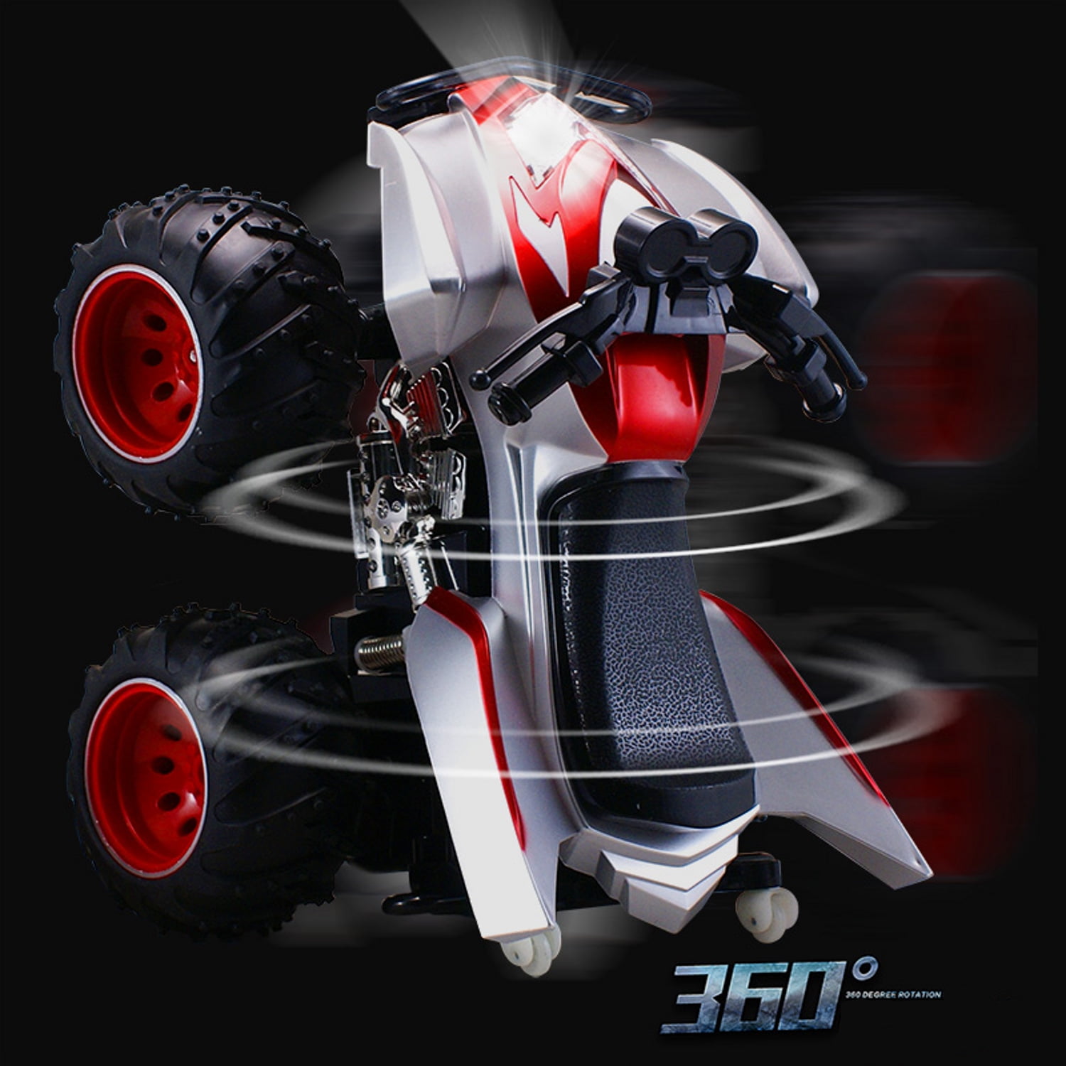 POCO DIVO Vibration RC Stunt ATV Car 2.4Ghz 4D Dynamic Motorcycle - Blue