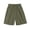 Army Green, variant on Plus Size Womens Pajamas Pants Elastic Waist Solid Pocket Casual Short Sleepwear