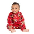 thumbnail image 6 of Pixar Cars Baby Long Sleeve Cozy All Over Print Crewneck Sweatshirt with Matching Jogger Pant, 2-Piece, Sizes 0/3M-24M, 6 of 10
