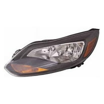 Left Driver Side Headlight Assembly - Compatible with 2012 - 2014 Ford Focus 2013